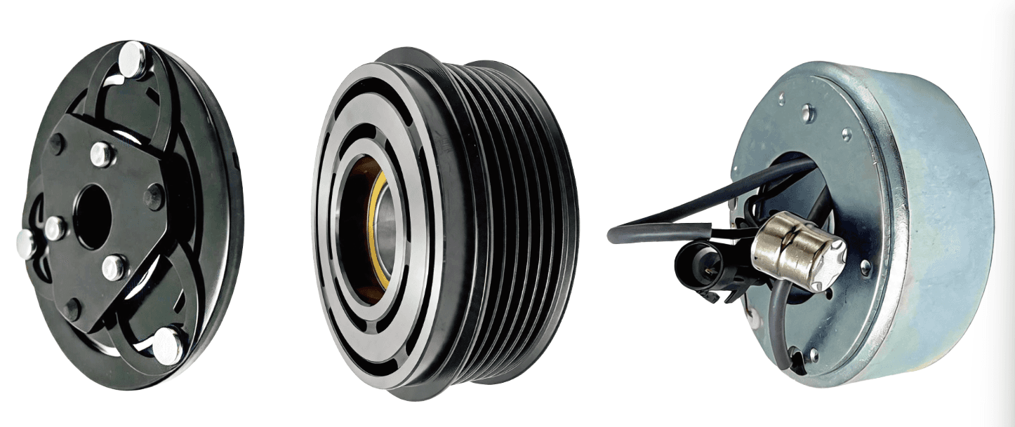 AC Clutch Assembly for Compressor and HVAC Applications