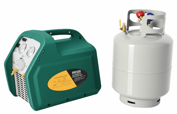Refrigerant Recovery Machine for HVAC Service and Recovery